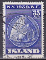 IS038B – ISLANDE – ICELAND – 1939 – NEW-YORK WORLD FAIR – SG # 239 USED 10 € - Usati