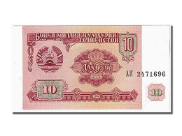 Billet, Tajikistan, 10 Rubles, 1994, NEUF - Tadzjikistan