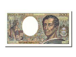 Billet, France, 200 Francs, 200 F 1981-1994 ''Montesquieu'', 1992, SPL - 200 F 1981-1994 ''Montesquieu''