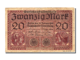 Billet, Allemagne, 20 Mark, 1918, 1918-02-20, TTB - 20 Mark