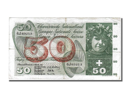 Billet, Suisse, 50 Franken, 1957, 1957-10-04, TTB - Suiza