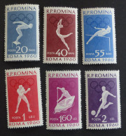 Rumania  1847 -52      Olympic Summer Games Rome, Sport   **  MNH   #6462 - Unused Stamps