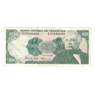 Billet, Venezuela, 20 Bolivares, 1995, 1995-06-05, KM:63e, TTB - Venezuela