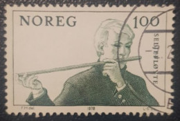 Norway 1Kr Musical Instruments 1978 Used - Oblitérés