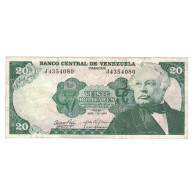 Billet, Venezuela, 20 Bolivares, 1974, 1974-04-23, KM:53a, TTB - Venezuela