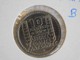 France 10 Francs 1947 B TURIN, GROSSE TÊTE, RAMEAUX COURTS (955) - 10 Francs