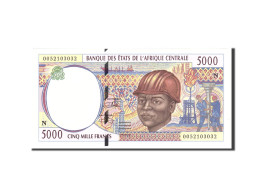 Billet, États De L'Afrique Centrale, 5000 Francs, 2000, Undated, KM:504Nf, NEUF - États D'Afrique Centrale