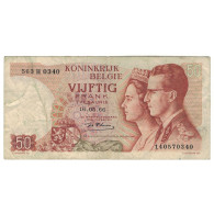 Billet, Belgique, 50 Francs, 1966, 1966-05-16, KM:139, TB - 50 Francos