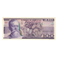 Billet, Mexique, 100 Pesos, 1982, 1982-03-25, KM:74c, NEUF - Mexique