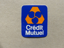 Autocollant Banques Crédit Mutuel - Other & Unclassified