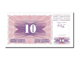 Billet, Bosnia - Herzegovina, 10 Dinara, 1992, 1992-07-01, NEUF - Bosnia And Herzegovina