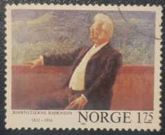 Norway 1.75Kr Stamp Anniversaries Of Authors - Gebraucht