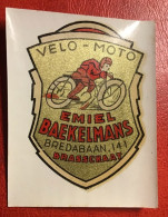 Brasschaat Velo Moto Emiel Baekelmans Bredabaan - Pubblicitari