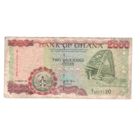 Billet, Ghana, 2000 Cedis, 1995, 1995-01-06, KM:30b, TB+ - Ghana