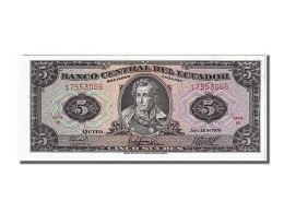 Billet, Équateur, 5 Sucres, 1979, 1979-07-25, NEUF - Ecuador