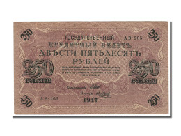 Billet, Russie, 250 Rubles, 1917, TTB+ - Rusia