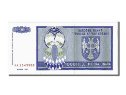 Billet, Croatie, 10 Million Dinara, 1993, NEUF - Croatie