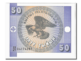 Billet, KYRGYZSTAN, 50 Tyiyn, 1993, NEUF - Kirgizïe