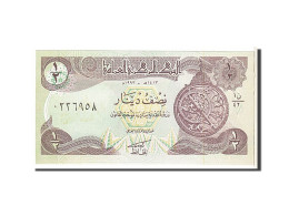 Billet, Iraq, 1/2 Dinar, 1980, KM:68a, NEUF - Irak