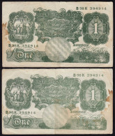 Grossbritannien - Great Britain 1 POUND (1948-60) Sig.L.K. O`Brien Pick 369c F - Other - Europe