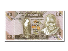 Billet, Zambie, 2 Kwacha, 1980, NEUF - Zambie