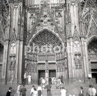 2 NEGATIVES SET 1964 KOLN GERMANY AMATEUR 60mm NEGATIVE NOT PHOTO FOTO - Non Classificati