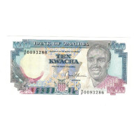 Billet, Zambie, 10 Kwacha, KM:31b, NEUF - Zambia