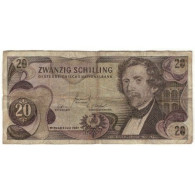 Billet, Autriche, 20 Schilling, 1967-07-02, KM:142a, B - Oesterreich