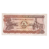 Billet, Mozambique, 50 Meticais, 1983, 1983-06-16, KM:129a, NEUF - Mozambique