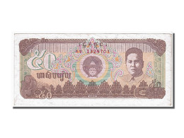 Billet, Cambodge, 50 Riels, 1992, NEUF - Cambodia