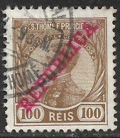 St. Thomas And Prince – 1912 King Manuel 100 Réis Mint Stamp - St. Thomas & Prince