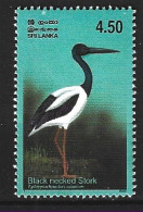 SRI LANKA. N°1369 De 2003. Jabiru D’Asie. - Storchenvögel