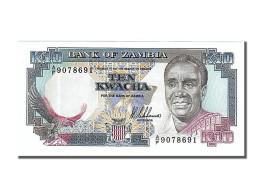 Billet, Zambie, 10 Kwacha, 1989, NEUF - Zambie