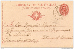 1895 CARTOLINA - Interi Postali