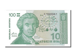 Billet, Croatie, 100 Dinara, 1991, 1991-10-08, NEUF - Croatie