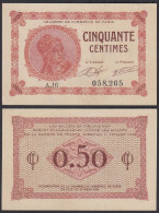 Frankreich - France Paris 0,50 Centimes 1920-1922 Pirot:97-10 AUNC    (29332 - Sonstige & Ohne Zuordnung