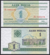 Weißrussland - Belarus 1 Rubel 2000 UNC (1) Pick Nr. 21    (30882 - Andere - Europa