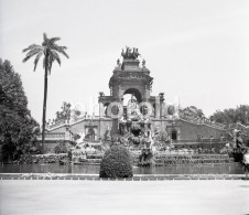 2 NEGATIVES SET 1964 BARCELONA SPAIN ESPANA AMATEUR 60mm NEGATIVE NOT PHOTO FOTO - Non Classificati