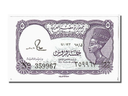 Billet, Égypte, 5 Piastres, 1971, KM:182j, NEUF - Egitto