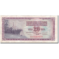 Billet, Yougoslavie, 20 Dinara, 1978-08-12, KM:88a, TB - Yougoslavie