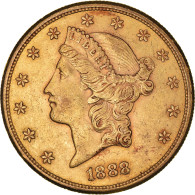 Monnaie, États-Unis, Liberty Head, $20, Double Eagle, 1888, U.S. Mint, San - 20$ - Double Eagles - 1877-1901: Coronet Head  (Testa Coronata)