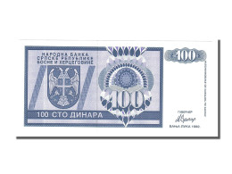 Billet, Bosnia - Herzegovina, 100 Dinara, 1992, NEUF - Bosnie-Herzegovine