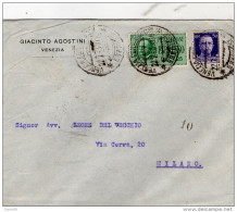 1933  LETTERA ESPRESSO VENEZIA - Correo Urgente