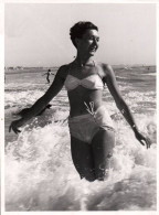 Mode - Photo Ancienne Originale - Femme En Maillot De Bain - Pin Up - Format 24x18 Cm - Fashion