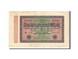 Billet, Allemagne, 20,000 Mark, 1923, KM:85c, TTB - 20.000 Mark