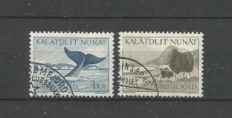 Greenland 1969 Fauna Y.T. 62/63 (0) - Used Stamps