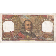 France, 100 Francs, Corneille, 1968, Y.335, TTB, Fayette:65.22, KM:149c - 100 F 1964-1979 ''Corneille''