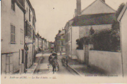 (10) BAR SUR AUBE . La Rue D'Aube (Charrette à Cheval) - Bar-sur-Aube