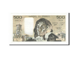 Billet, France, 500 Francs, 500 F 1968-1993 ''Pascal'', 1983, 1983-01-06, TTB - 500 F 1968-1993 ''Pascal''
