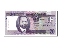 Billet, Mozambique, 20 Meticas, 2006, 2006-06-16, NEUF - Mozambico